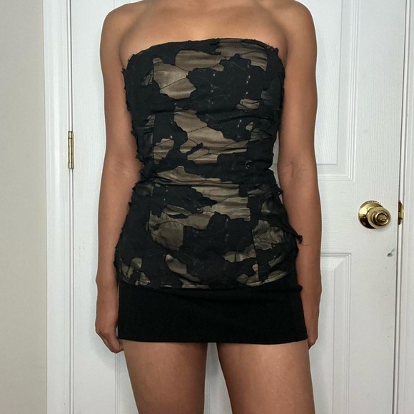 Pam Chorley Mesh Corset Top - Picture 2 of 7